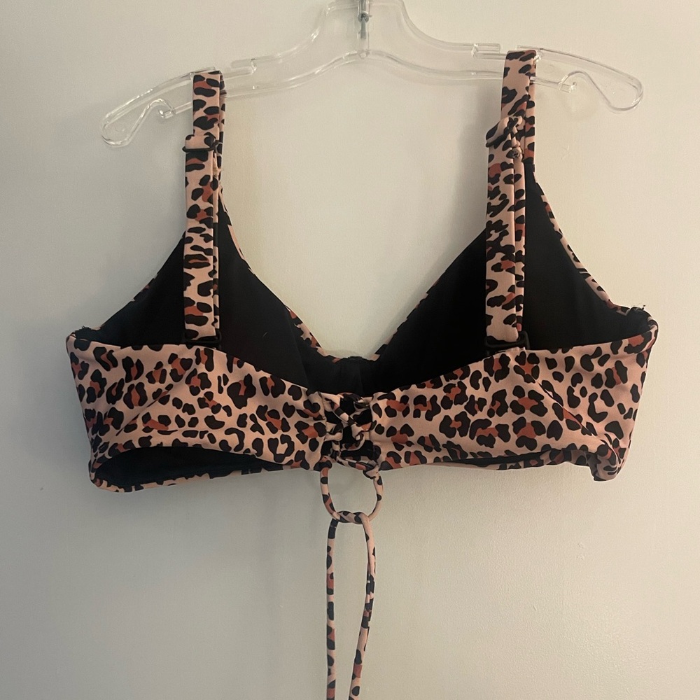 Leopard Print Women's Swim Top for C or D cup - Picture 2 of 2